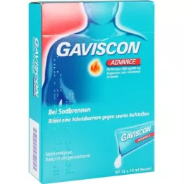 GAVISCON Sospensione anticipata di menta piperita, 12X10 ml