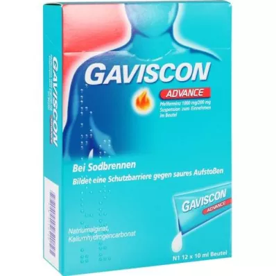 GAVISCON Sospensione anticipata di menta piperita, 12X10 ml
