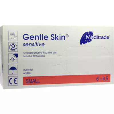 GENTLE SKIN Sensitive U.Hands.Lat.unster.pf misura S, 100 pezzi GENTLE SKIN Sensitive U.Hands.Lat.unster.pf misura S, 100 pezzi
