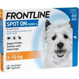 FRONTLINE Spot su H 10 vet.Soluzione, 6 pz