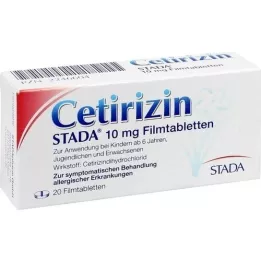 CETIRIZIN STADA Compresse rivestite con film da 10 mg, 20 pz