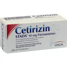 CETIRIZIN STADA Compresse rivestite con film da 10 mg, 50 pz