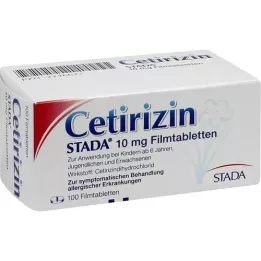 CETIRIZIN STADA Compresse rivestite con film da 10 mg, 100 pz