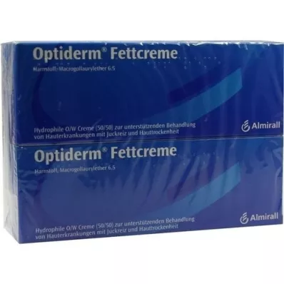 OPTIDERM Crema grassa, 2X100 g