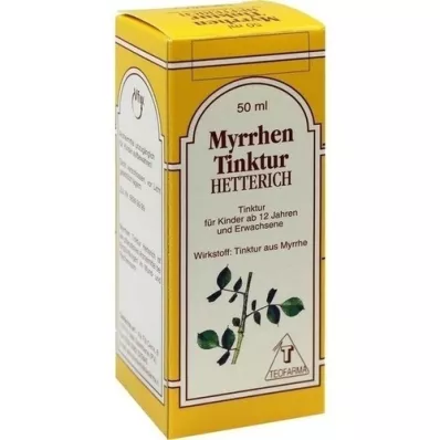 MYRRHENTINKTUR Hetterich, 50 ml MYRRHENTINKTUR Hetterich, 50 ml