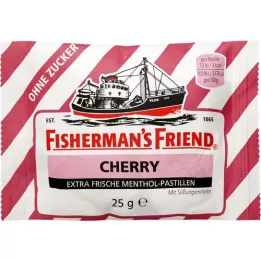 FISHERMANS FRIEND Ciliegia senza pastiglie di zucchero, 25 g