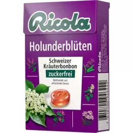 RICOLA o.Z.Box caramelle ai fiori di sambuco, 50 g