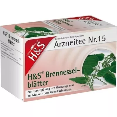 H&S Busta filtro foglie di ortica, 20X1,6 g H&S Busta filtro foglie di ortica, 20X1,6 g