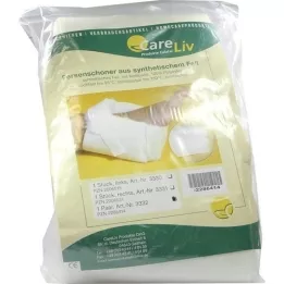 FERSENSCHONER in pelliccia antidecubito, 2 pezzi