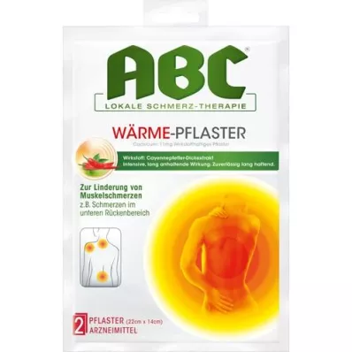 ABC Cerotto termico Capsicum Hansaplast med 14x22, 2 pz ABC Cerotto termico Capsicum Hansaplast med 14x22, 2 pz