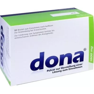 DONA Borsa Plv.z.Her.e.Lsg.z.Intake da 1500 mg, 90 pz