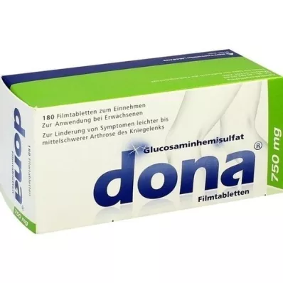 DONA Compresse rivestite con film da 750 mg, 180 pz