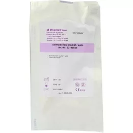 EINMAL VERBANDSCHERE sterile appuntito/smusso, 1 pz