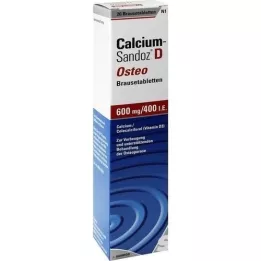 CALCIUM SANDOZ D Osteo compresse effervescenti, 20 pz