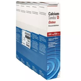CALCIUM SANDOZ D Osteo compresse effervescenti, 100 pz