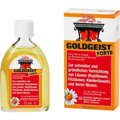 GOLDGEIST forte liquido, 75 ml