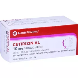 CETIRIZIN AL Compresse rivestite con film da 10 mg, 100 pz