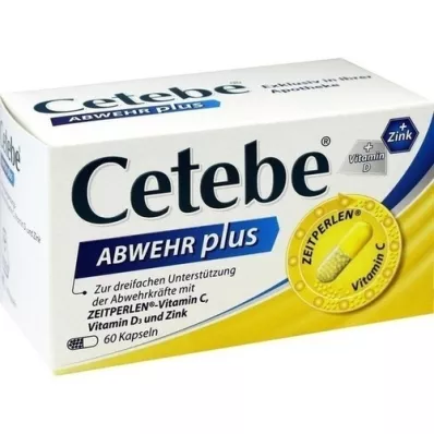 CETEBE ABWEHR più vitamina C + vitamina D3 + zinco caps., 60 pz CETEBE ABWEHR più vitamina C + vitamina D3 + zinco caps., 60 pz