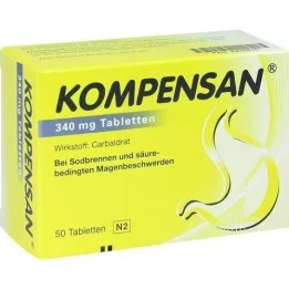 KOMPENSAN Compresse 340 mg, 50 pz
