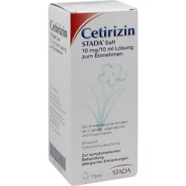 CETIRIZIN STADA Succo 10 mg/10 ml, 75 ml