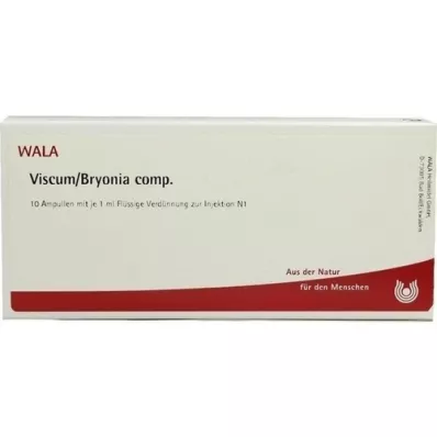 VISCUM/BRYONIA comp. fiale, 10X1 ml VISCUM/BRYONIA comp. fiale, 10X1 ml