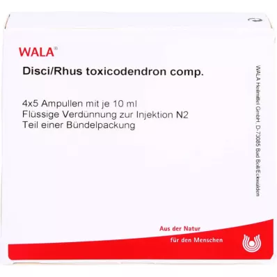 DISCI/Rhus tossicodendron comp.fiale, 20X10 ml DISCI/Rhus tossicodendron comp.fiale, 20X10 ml