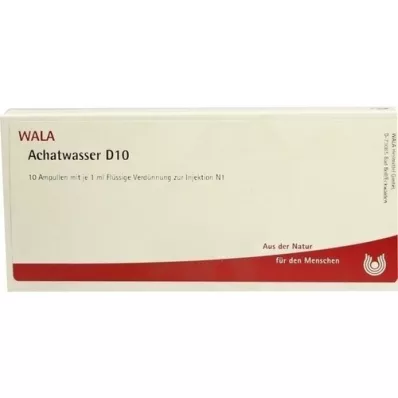 ACHATWASSER D 10 fiale, 10X1 ml