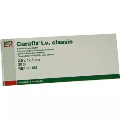 CURAFIX e.v.cerotti classici 2,5x12,5 cm, 20 pz