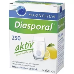 MAGNESIUM DIASPORAL 250 compresse effervescenti attive, 20 pz