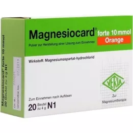 MAGNESIOCARD forte 10 mmol Arancione Plv.z.H.e.L.z.E., 20 pz