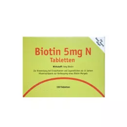 BIOTIN 5 mg N compresse, 150 pz