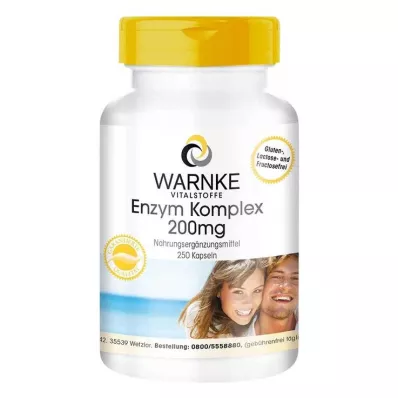 ENZYM KOMPLEX 200 capsule, 250 pezzi ENZYM KOMPLEX 200 capsule, 250 pezzi