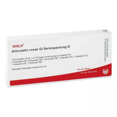 ARTICULATIO coxae GL Confezione seriale 3 fiale, 10X1 ml