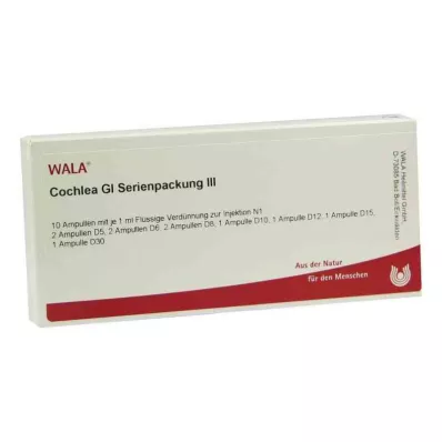 COCHLEA GL Confezione seriale 3 fiale, 10X1 ml