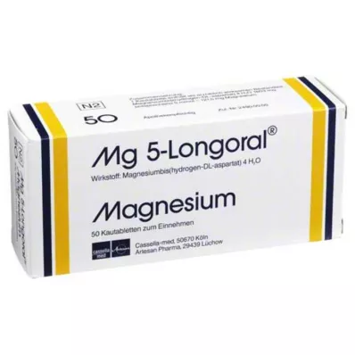 MG 5 LONGORAL Compresse masticabili, 50 pz