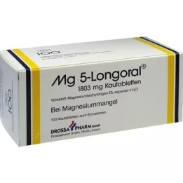 MG 5 LONGORAL Compresse masticabili, 100 pz