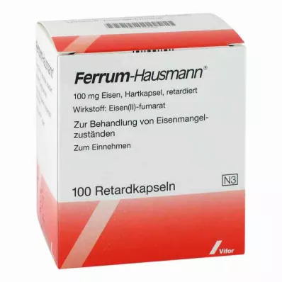 FERRUM HAUSMANN Capsule a lento rilascio, 100 pz FERRUM HAUSMANN Capsule a lento rilascio, 100 pz