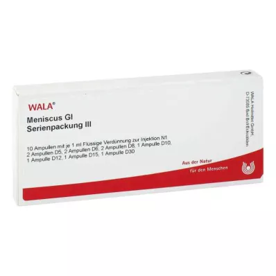 MENISCUS GL Confezione di serie 3 fiale, 10X1 ml