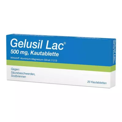 GELUSIL LAC Compresse masticabili, 20 pezzi