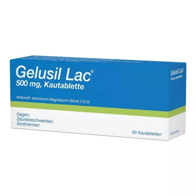 GELUSIL LAC Compresse masticabili, 50 pezzi GELUSIL LAC Compresse masticabili, 50 pezzi
