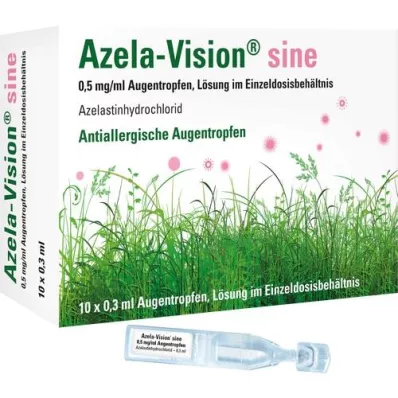 AZELA-Vision sine 0,5 mg/ml collirio, dose singola, 10X0,3 ml