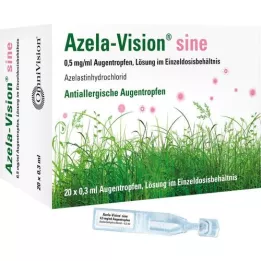 AZELA-Vision sine 0,5 mg/ml soluzione oftalmica, dose singola, 20X0,3 ml
