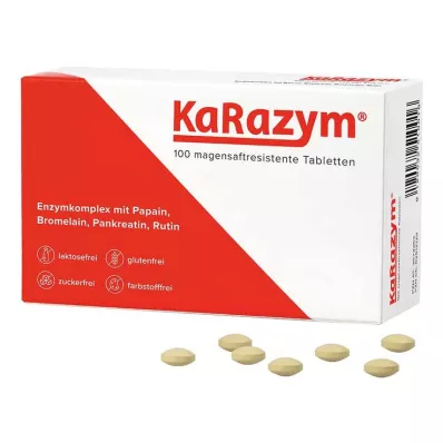 KARAZYM compresse rivestite di enterico, 100 pz KARAZYM compresse rivestite di enterico, 100 pz