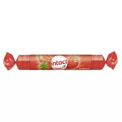 INTACT Rotolo di destrosio alla fragola, 1 pz