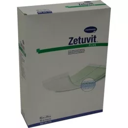 ZETUVIT Plus extra strong absorbent compress, sterile 20x25 cm, 10 pz