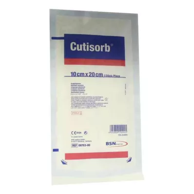 CUTISORB Impacchi assorbenti sterili 10x20 cm, 1 pz