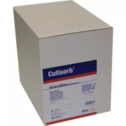 CUTISORB Compresse assorbenti non sterili 10x20 cm, 100 pz