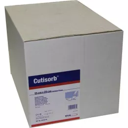 CUTISORB Compresse assorbenti non sterili 15x25 cm, 100 pz