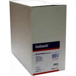 CUTISORB Compresse assorbenti non sterili 20x40 cm, 50 pz