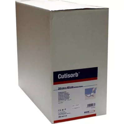 CUTISORB Compresse assorbenti non sterili 20x40 cm, 50 pz CUTISORB Compresse assorbenti non sterili 20x40 cm, 50 pz